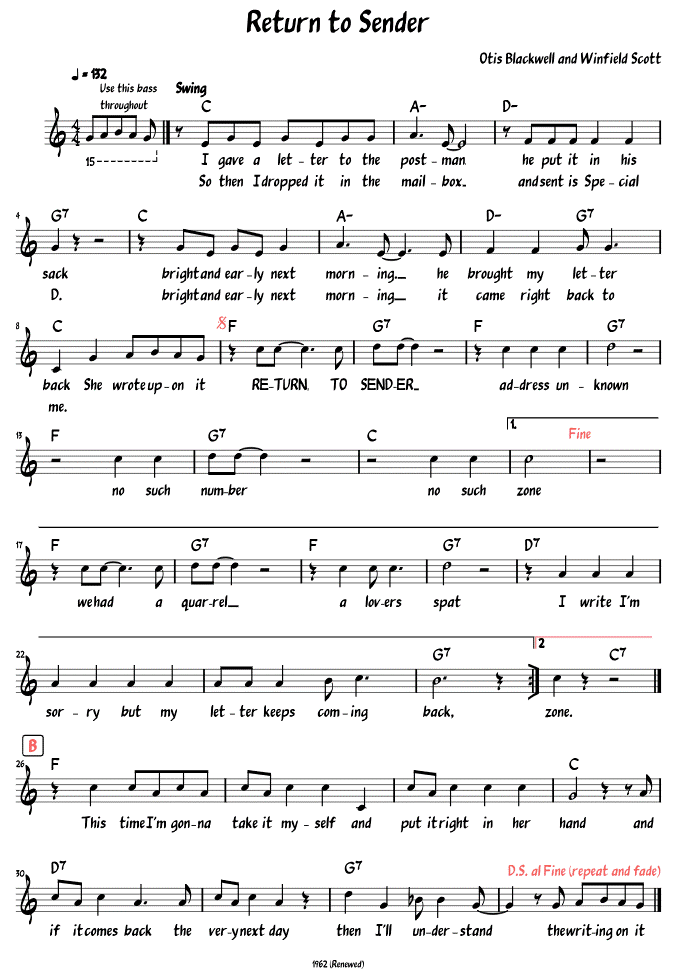 Sheet Music